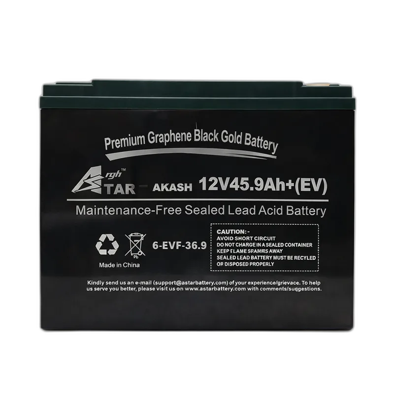 Astar 12V 45.9Ah Lead Acid Battery for Electric Scooter