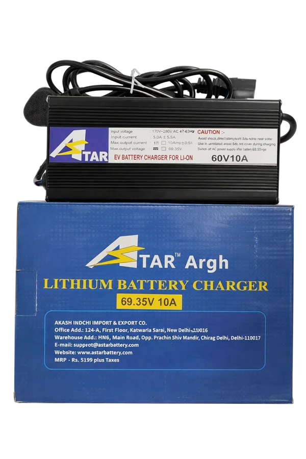 Astar 60V 10A Lithium Ion EV Charger
