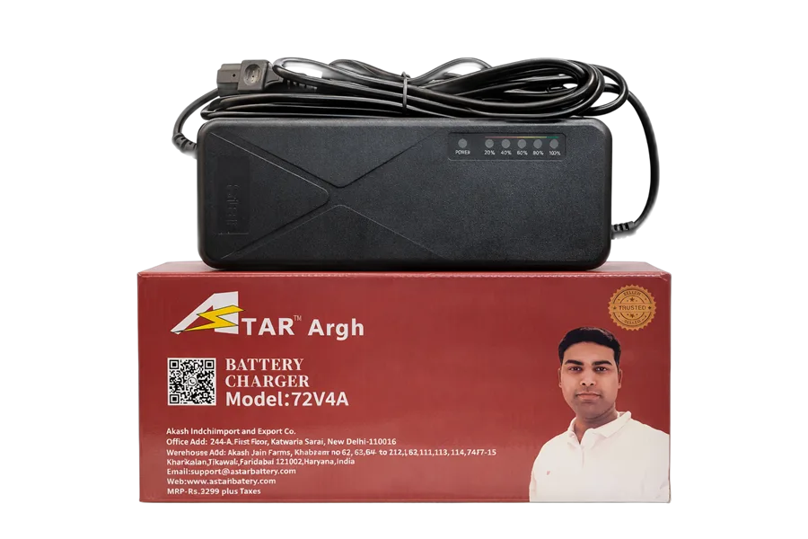 Astar 72V EV Charger for Electric Scooter